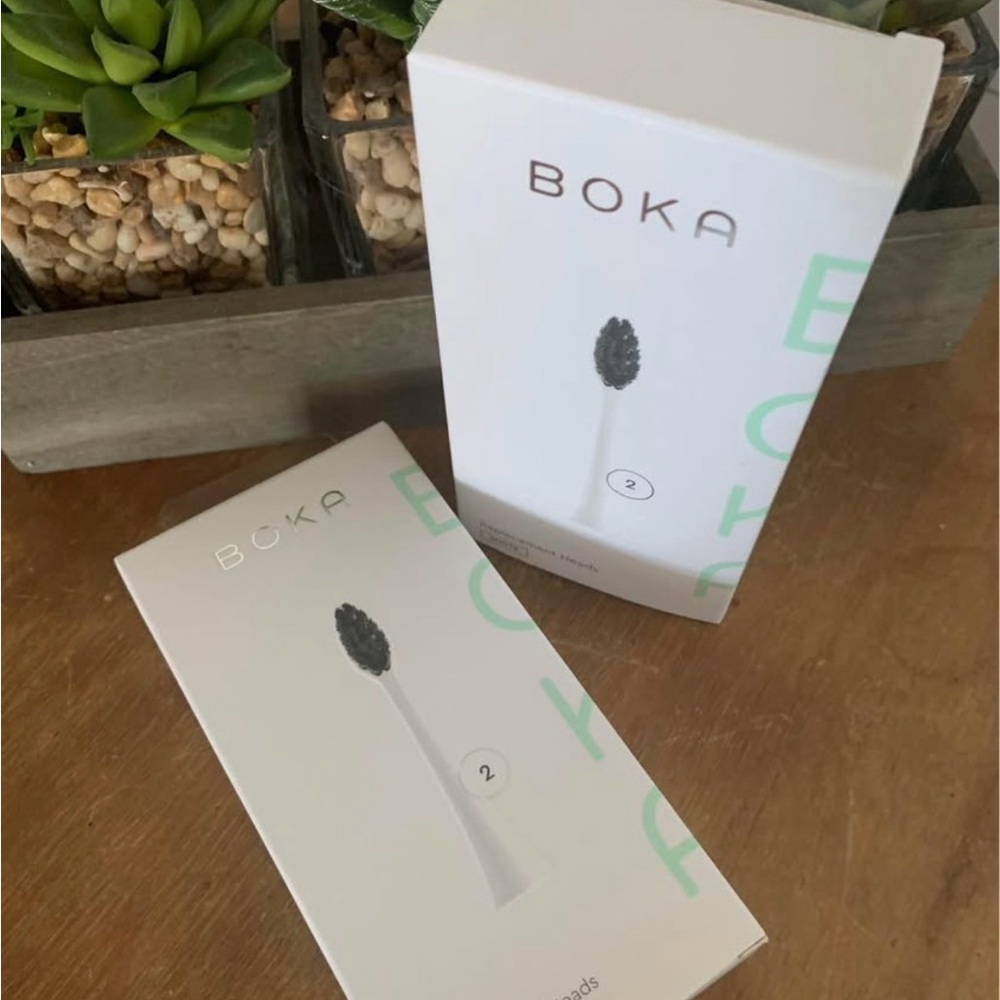 NWB! Bundle Of 2 Boko Electric Toothbrush Replacement Brush Heads Total of 4